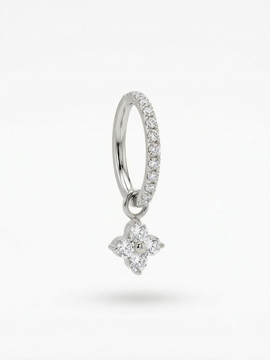 Piercing Hoop Shine Dafne titanio