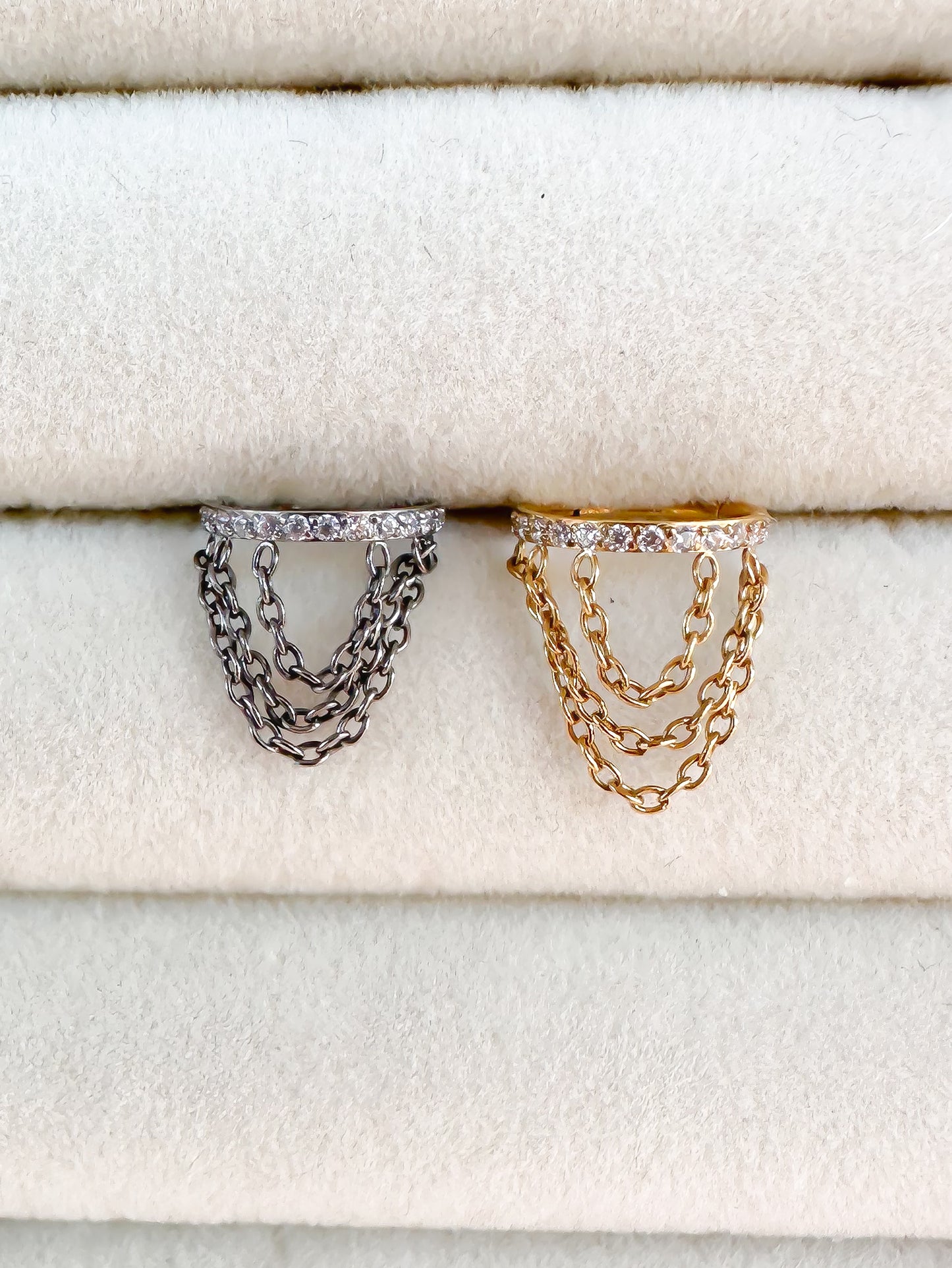 Piercing Hoop Link titanio