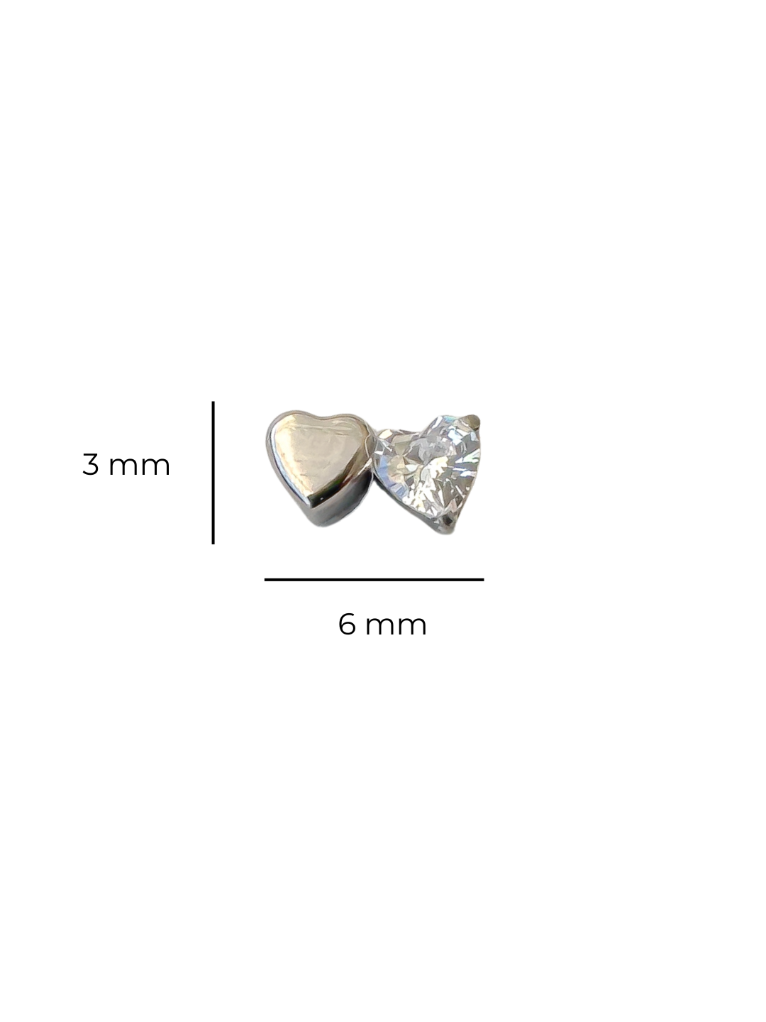 Piercing Twins titanio