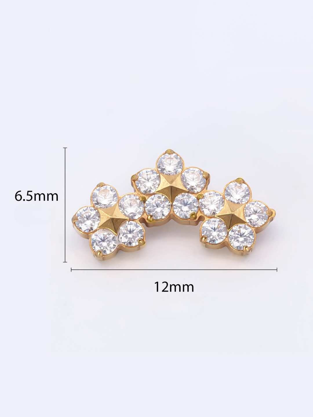 Piercing Bloomy titanio