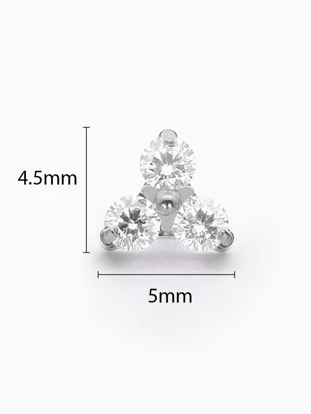 Piercing Arya Shine titanio