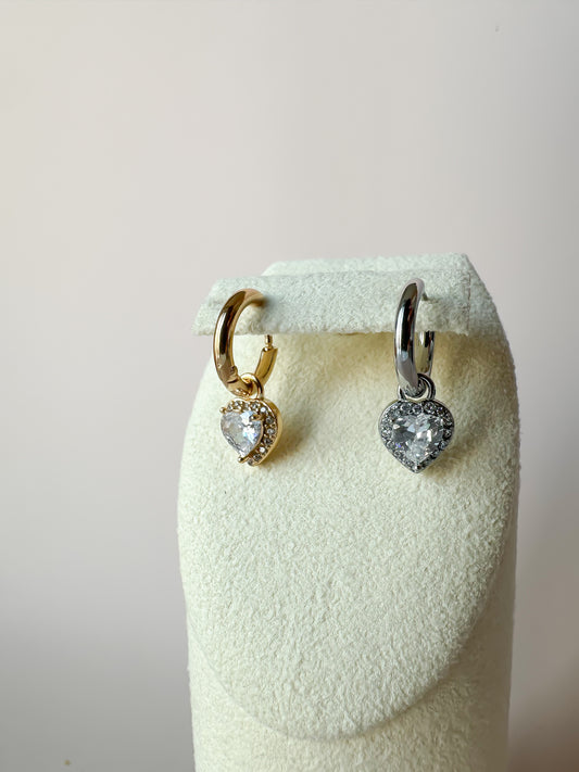 Mono Hoop Shine Heart