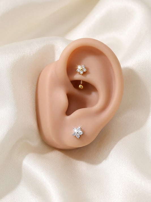 Piercing Bloom Ban titanio
