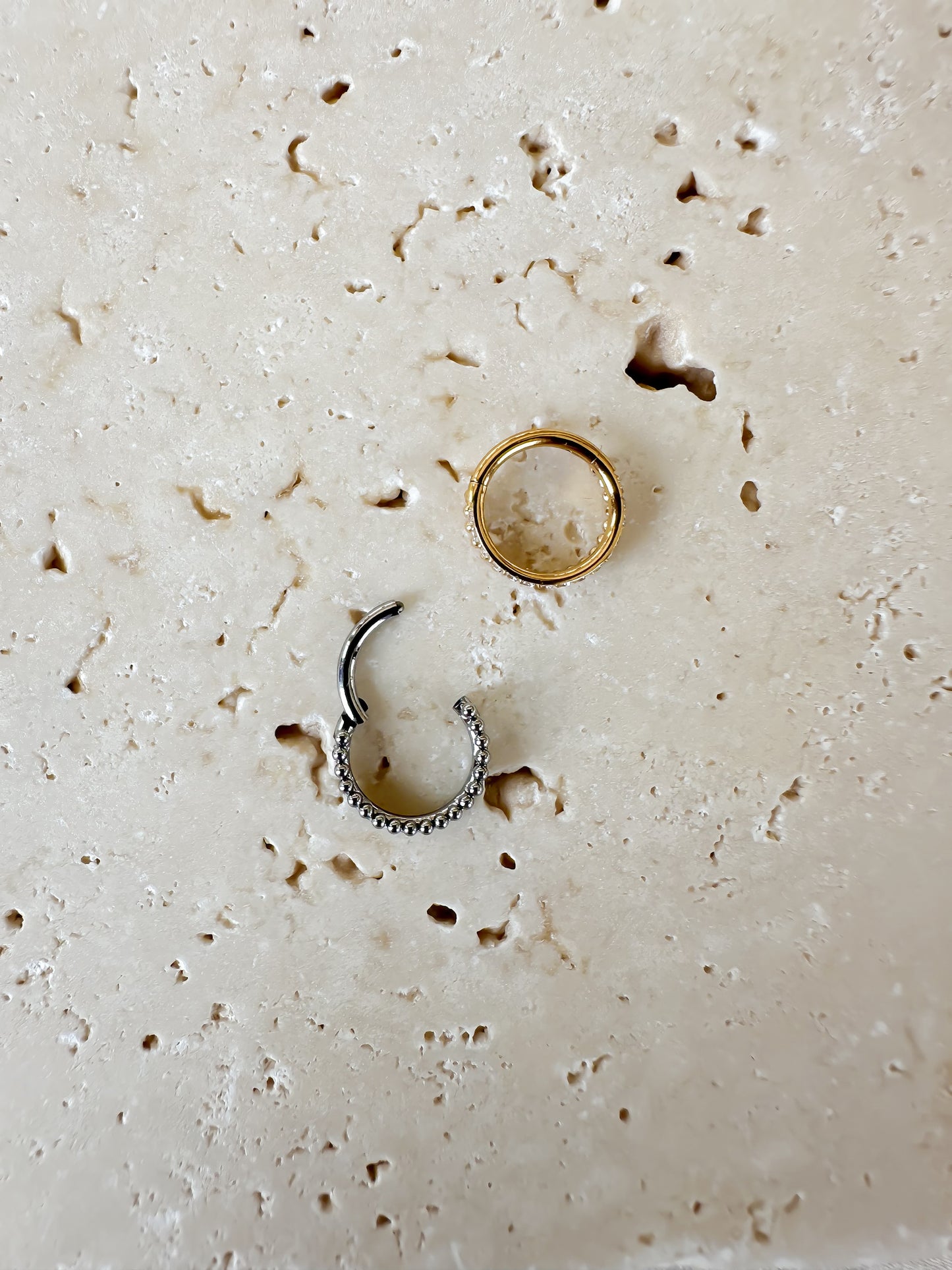 Piercing Jasmine titanio