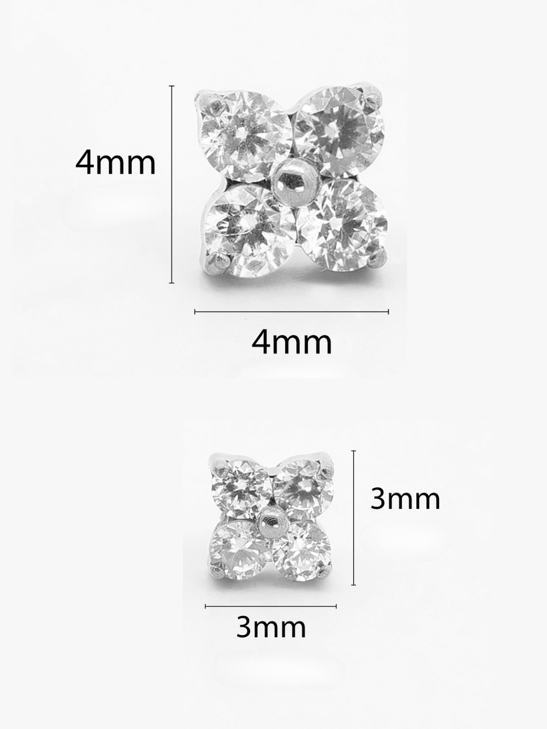 Piercing Dafne titanio