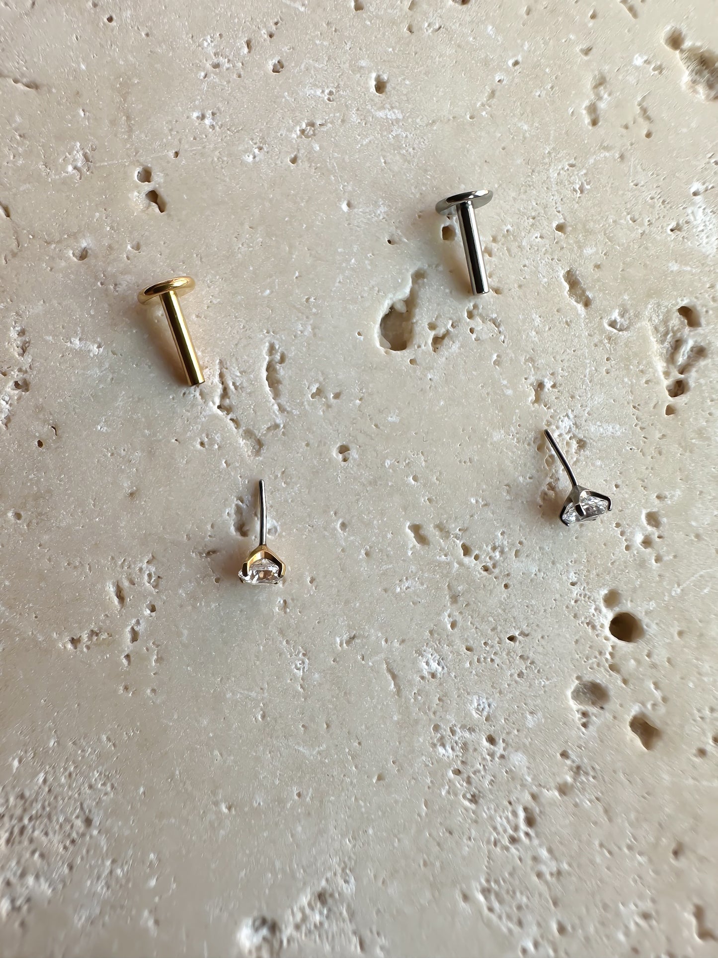 Piercing Shine titanio