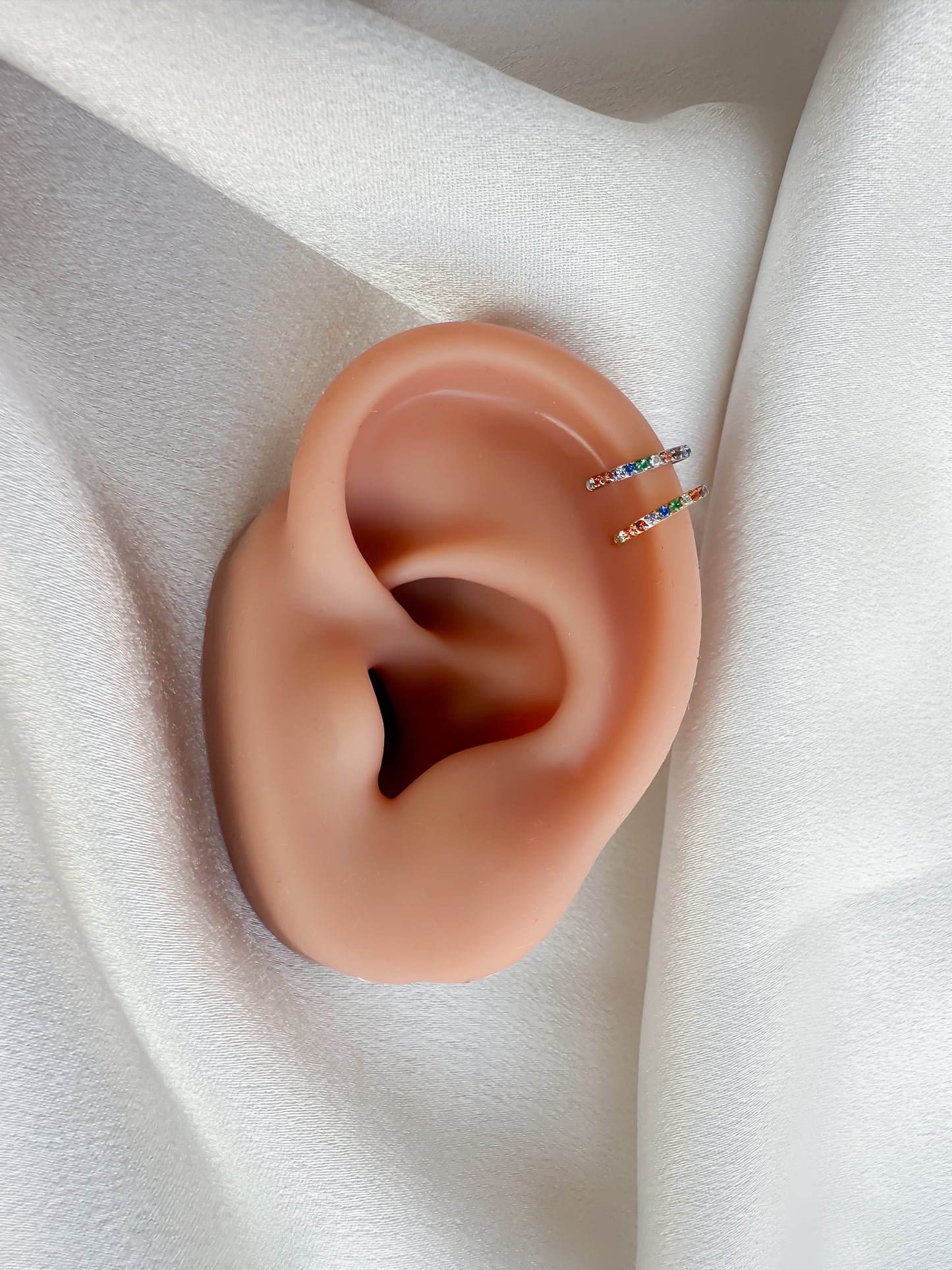 Piercing Hoop Aurora titanio