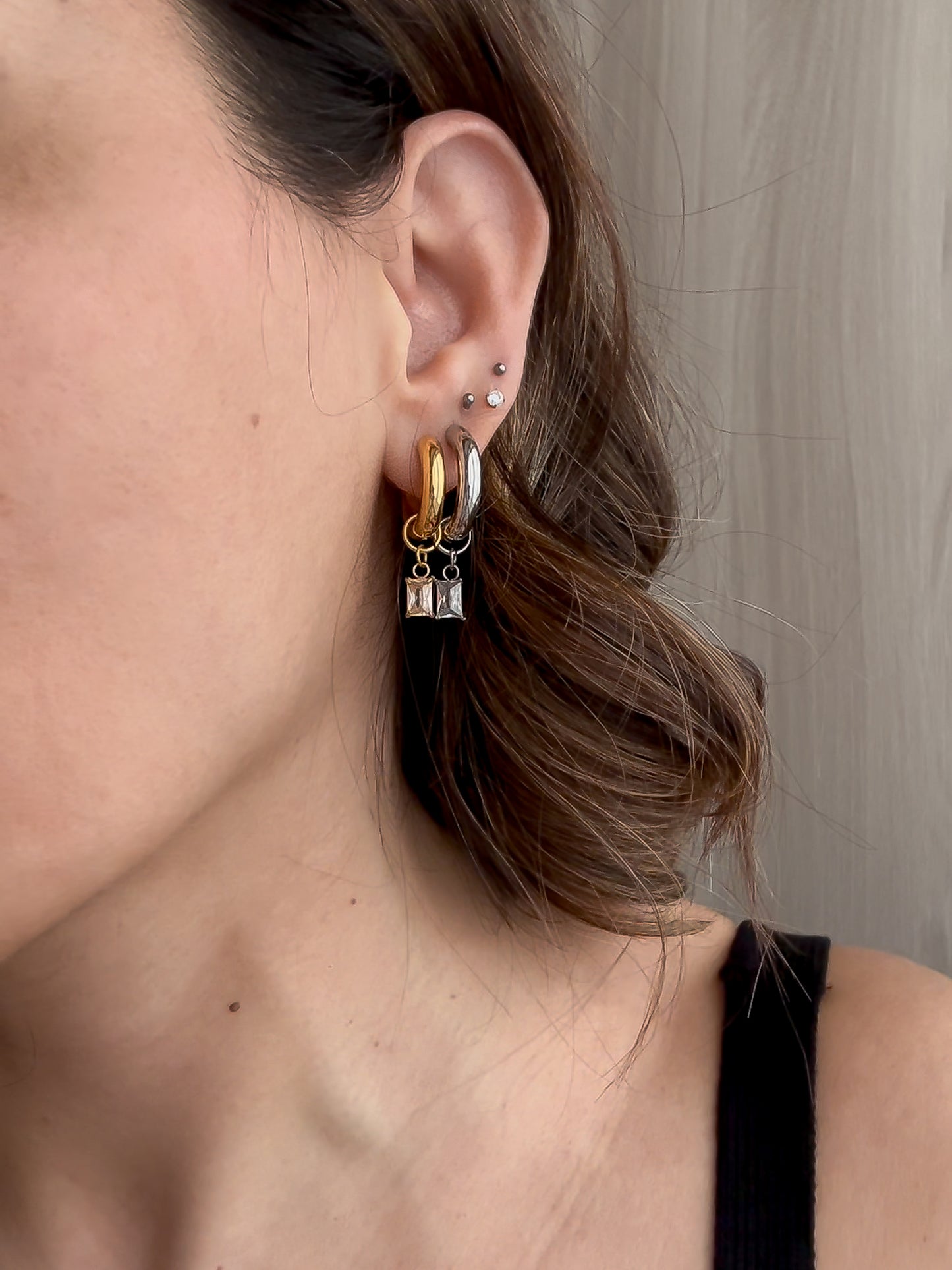 Mono Hoop Shine pendente