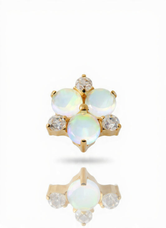 Piercing Ninfea titanio