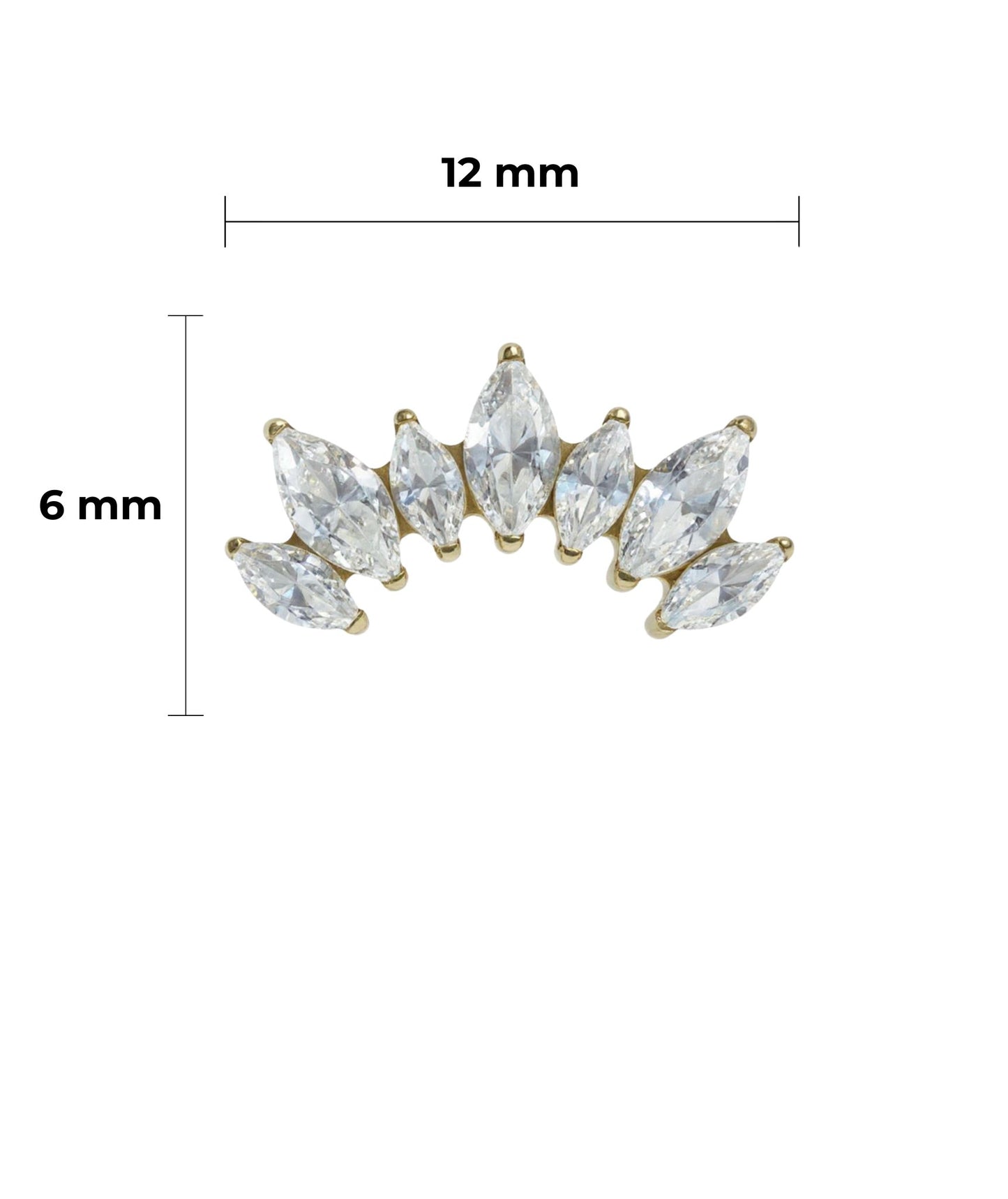 Piercing Eloise titanio