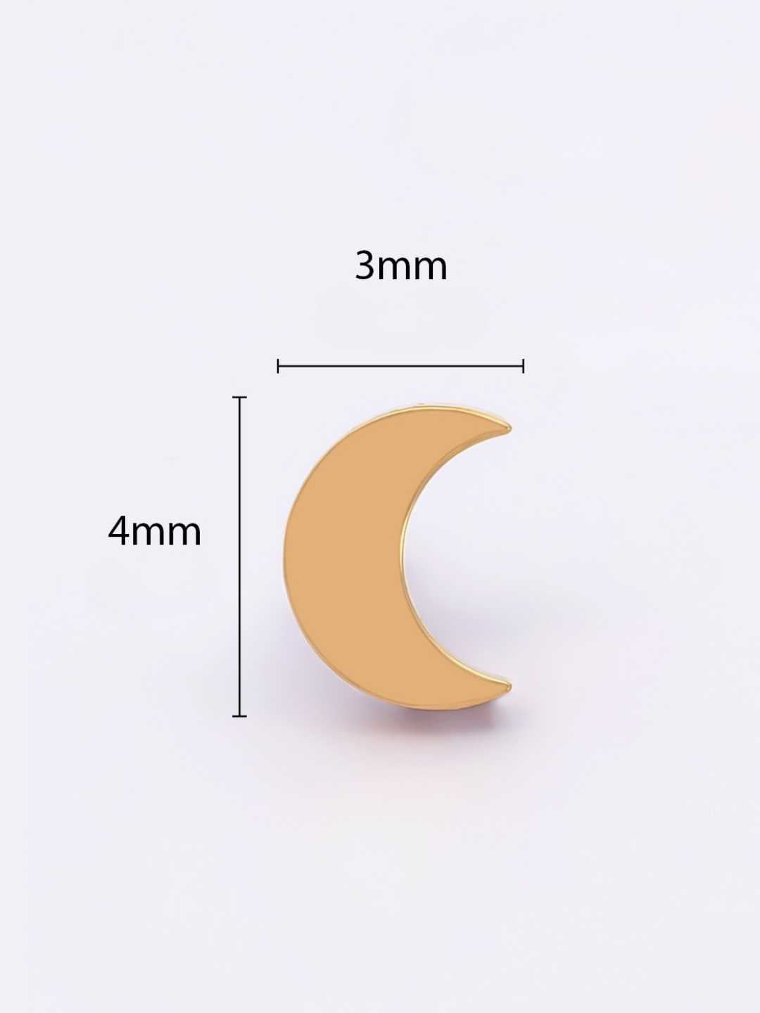 Piercing Luna titanio