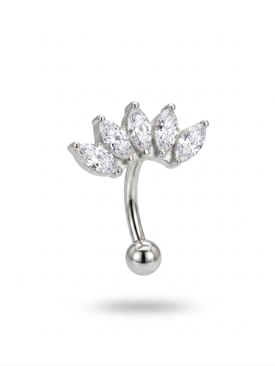 Piercing Lotus Ban titanio