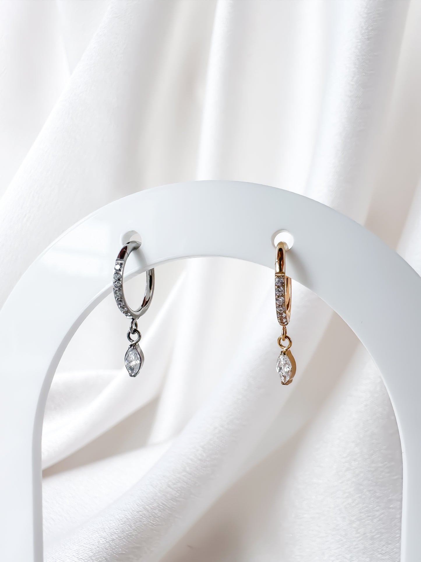 Piercing Hoop Rice titanio