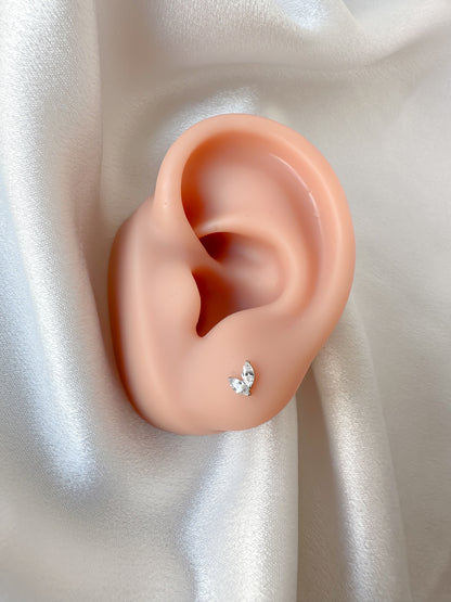 Piercing Gemini titanio