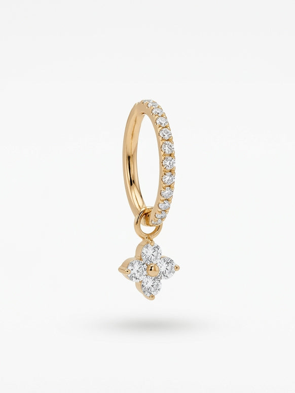 Piercing Hoop Shine Dafne titanio