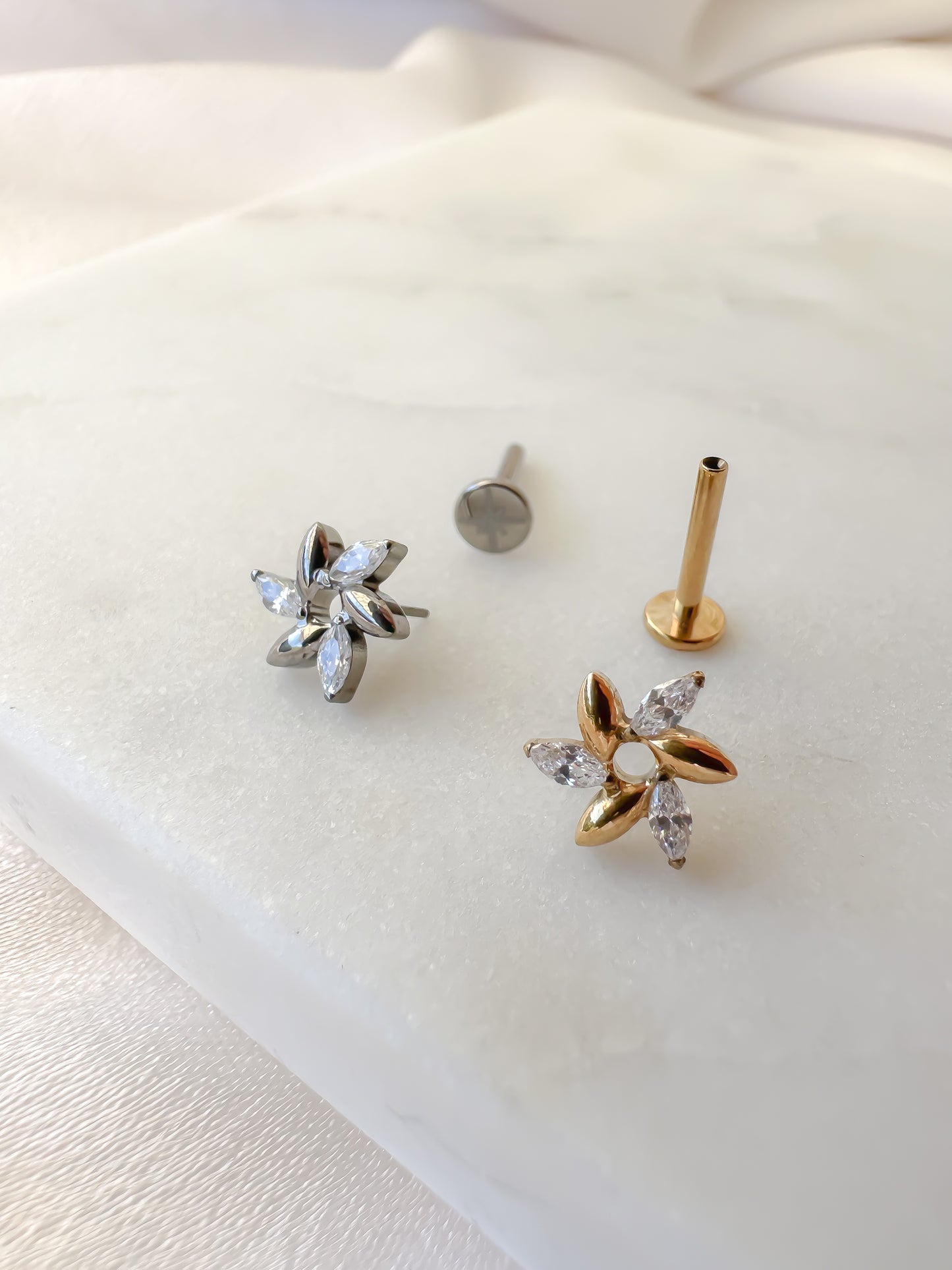 Piercing Whirly titanio