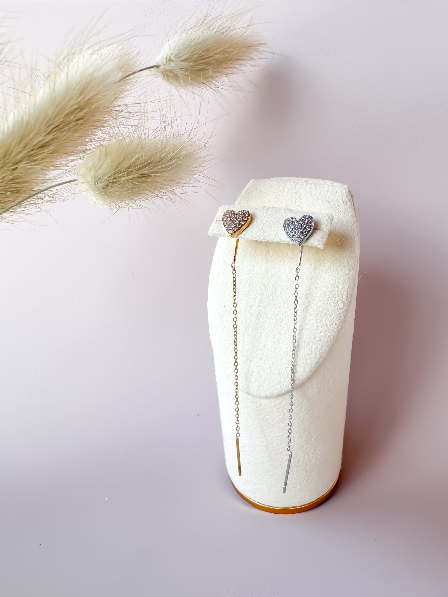 Mono Pendle Heart Pavé