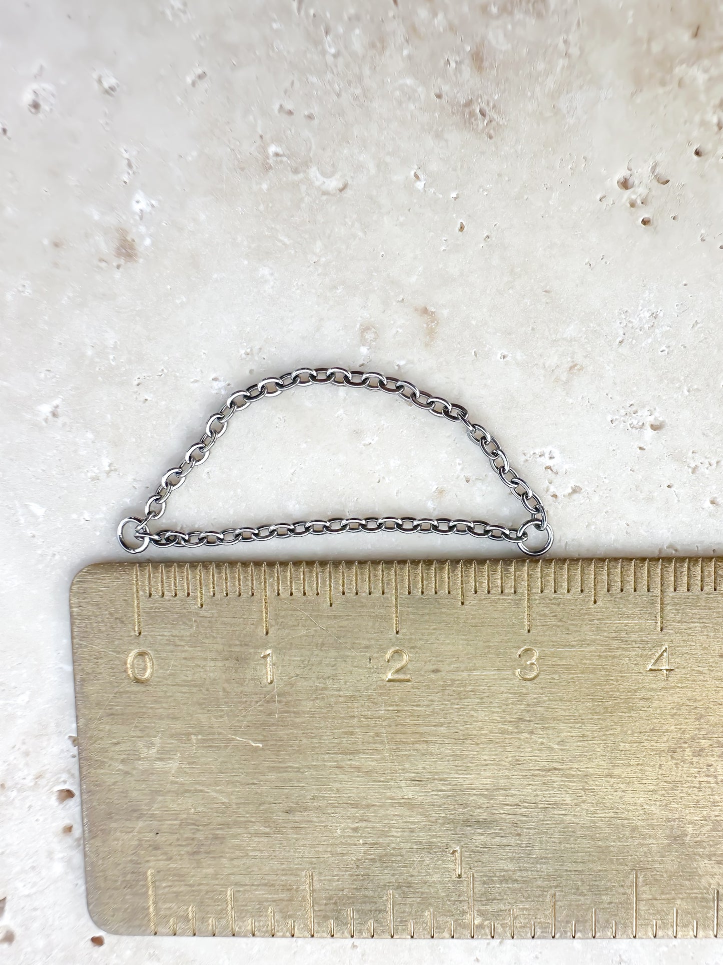 Linky Double Plain Titanio