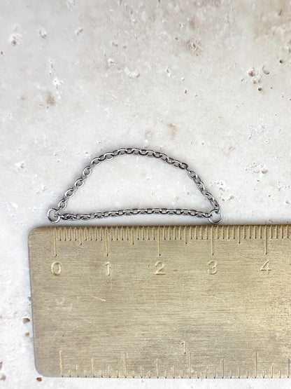 Linky Double Plain Titanio