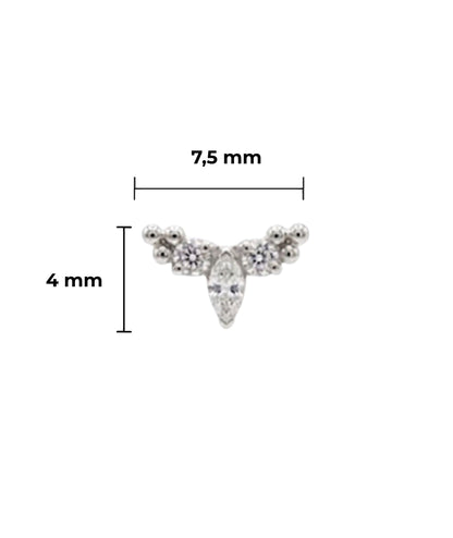 Piercing Eagle titanio