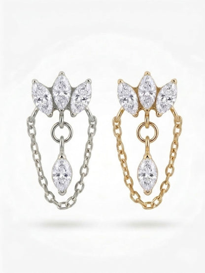 Piercing Clover Sway titanio