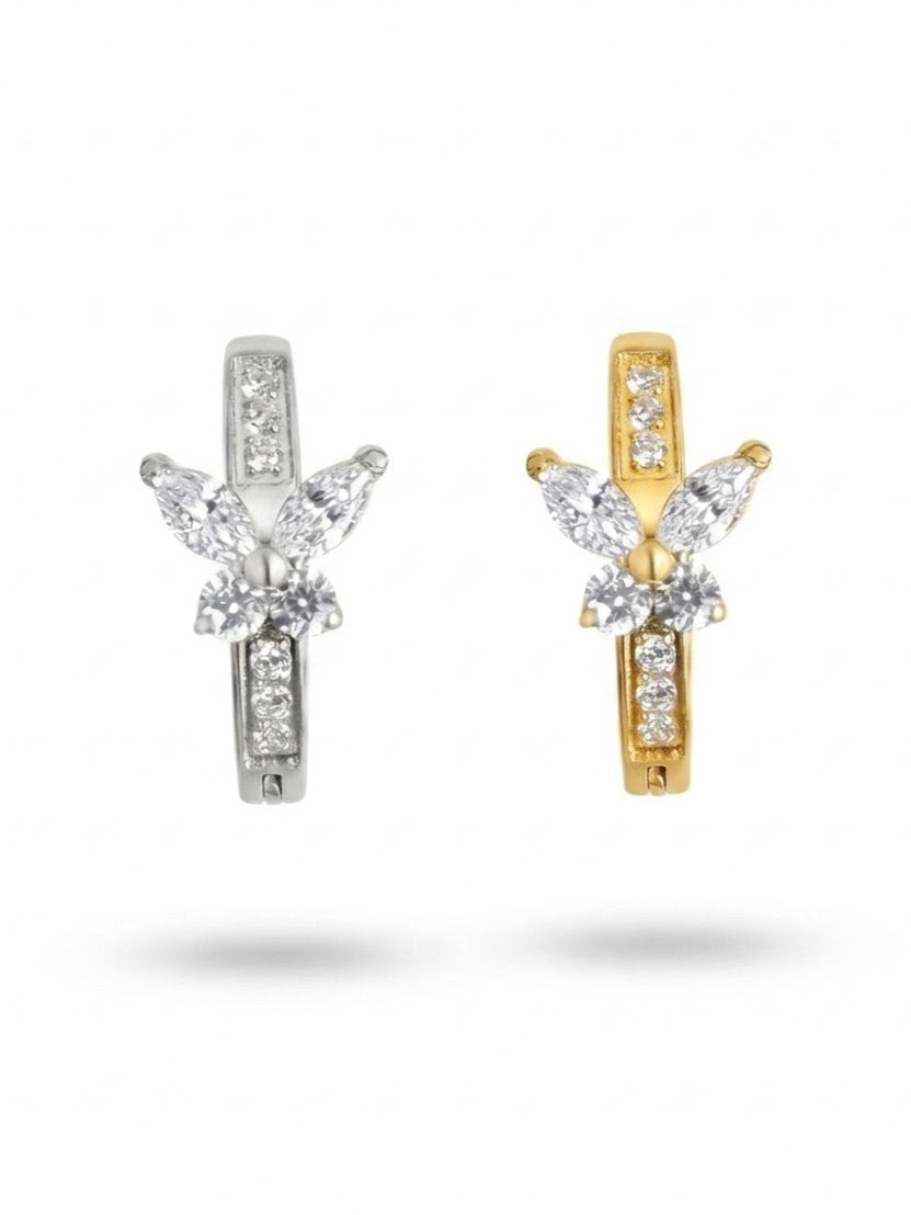 Piercing Navel D-Butterfly titanio