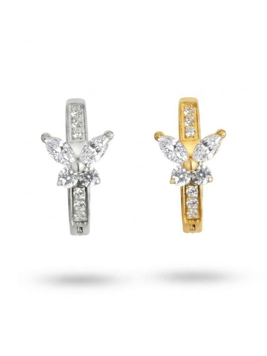 Piercing Navel D-Butterfly titanio