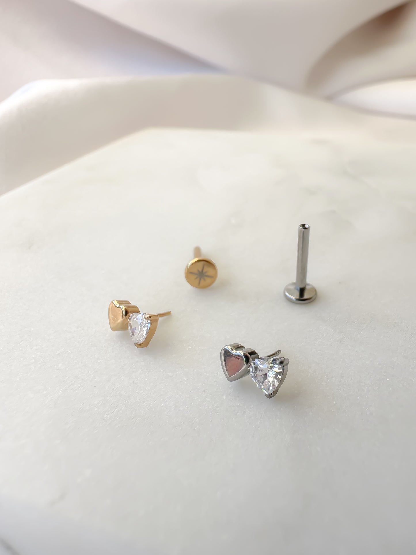 Piercing Twins titanio