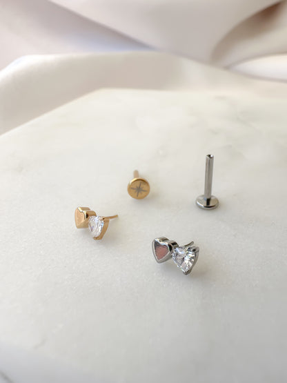 Piercing Twins titanio