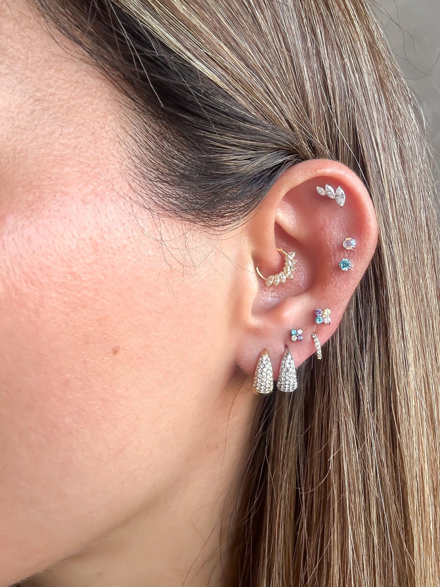 Mono Hoop Shine Drop