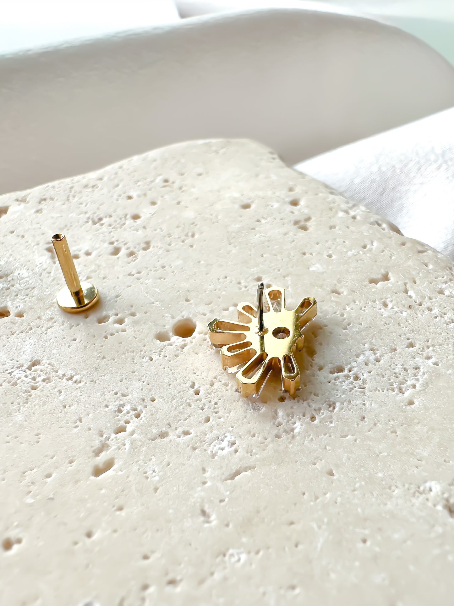 Piercing Sunset titanio