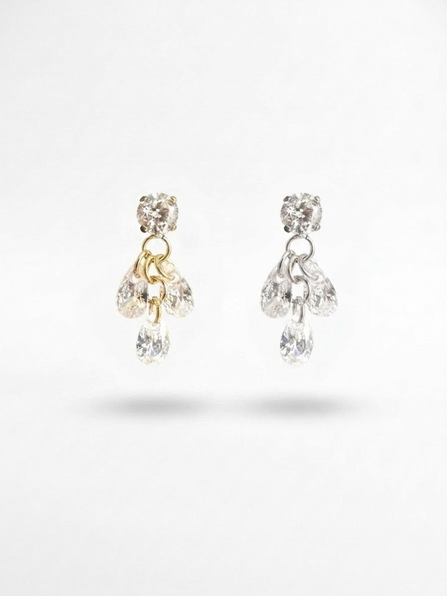 Piercing Dewdrops pendente titanio