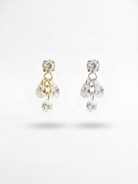 Piercing Dewdrops pendente titanio