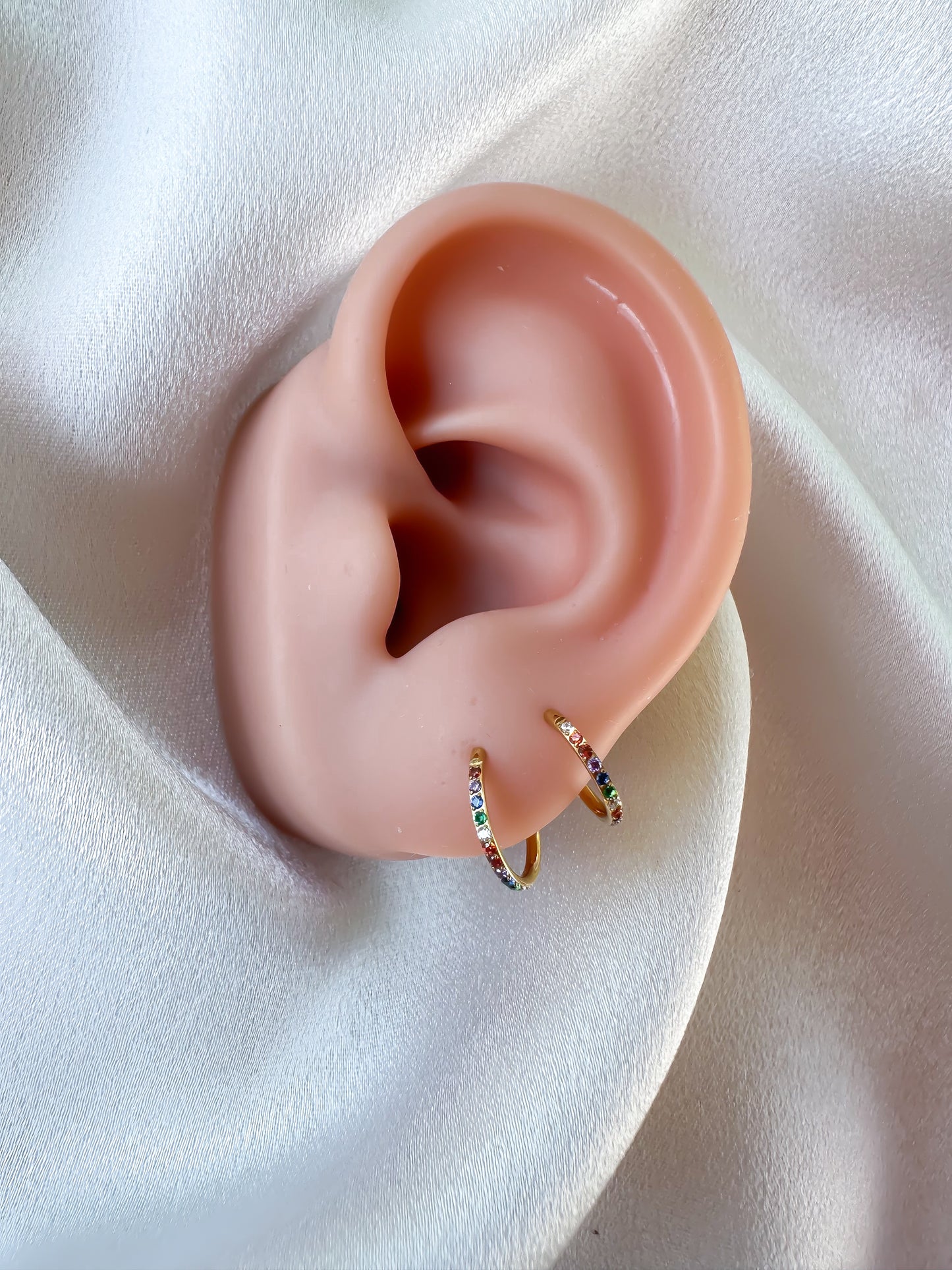 Piercing Hoop Aurora titanio