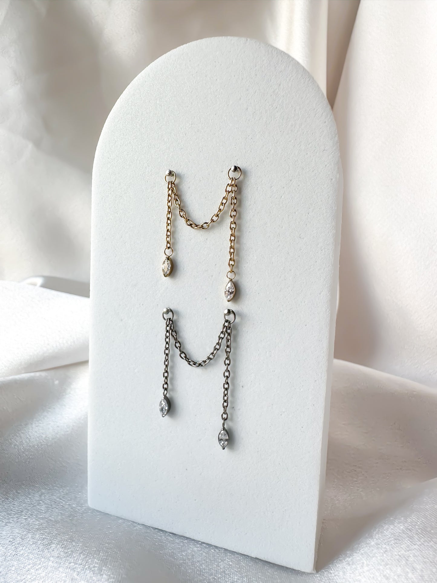 Linky Double Rice Titanio