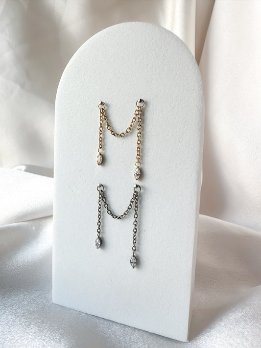 Linky Double Rice Titanio