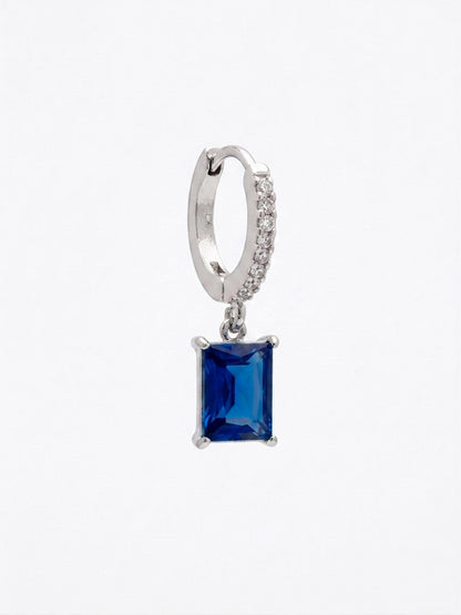 Mono Hoop Baguette Pendente