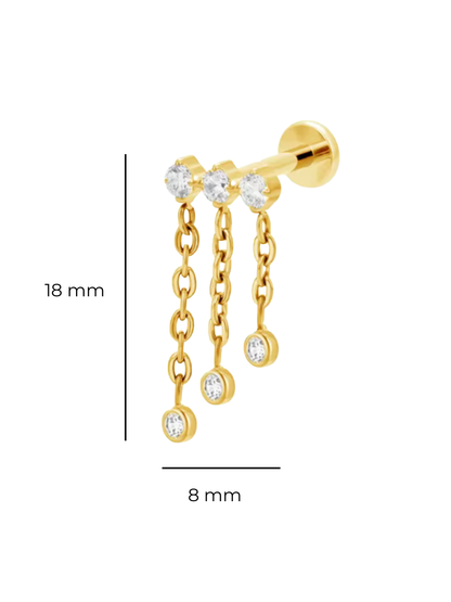 Piercing Astra titanio