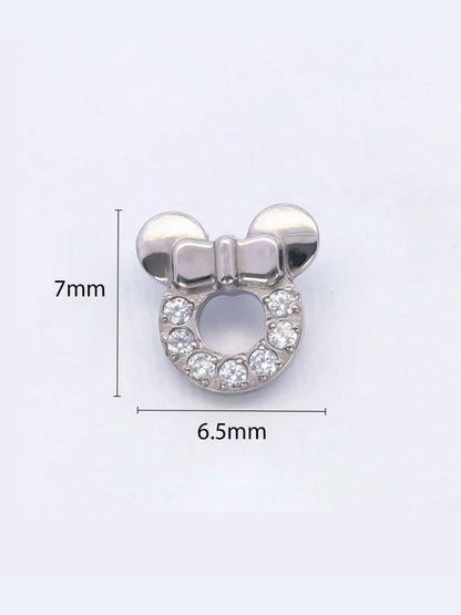 Piercing Topolina titanio