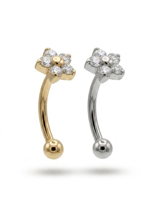 Piercing Bloom Ban titanio