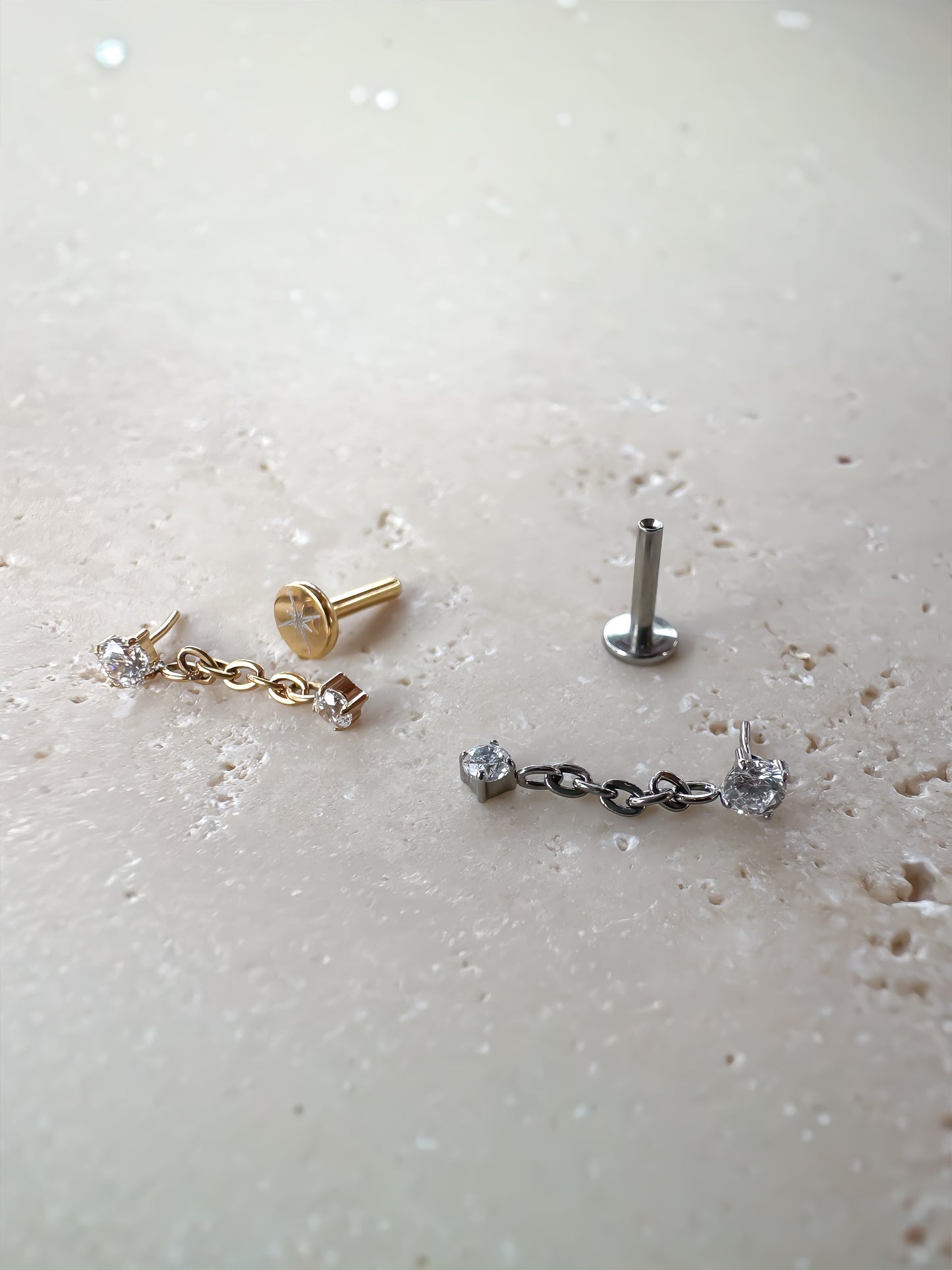 Piercing Rayline titanio