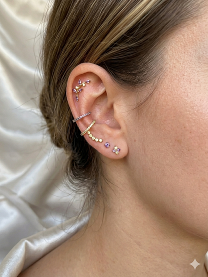 Piercing Dafne Colorful titanio