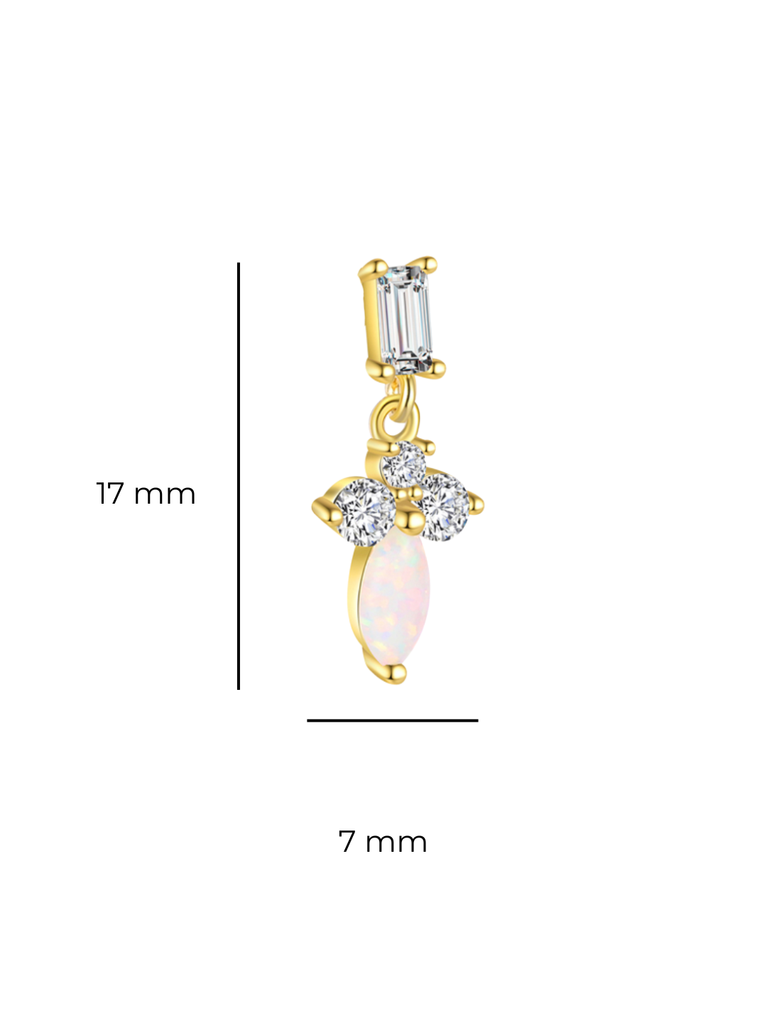 Piercing Kaleido titanio