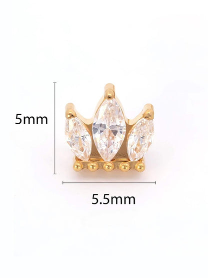 Piercing Tiara titanio