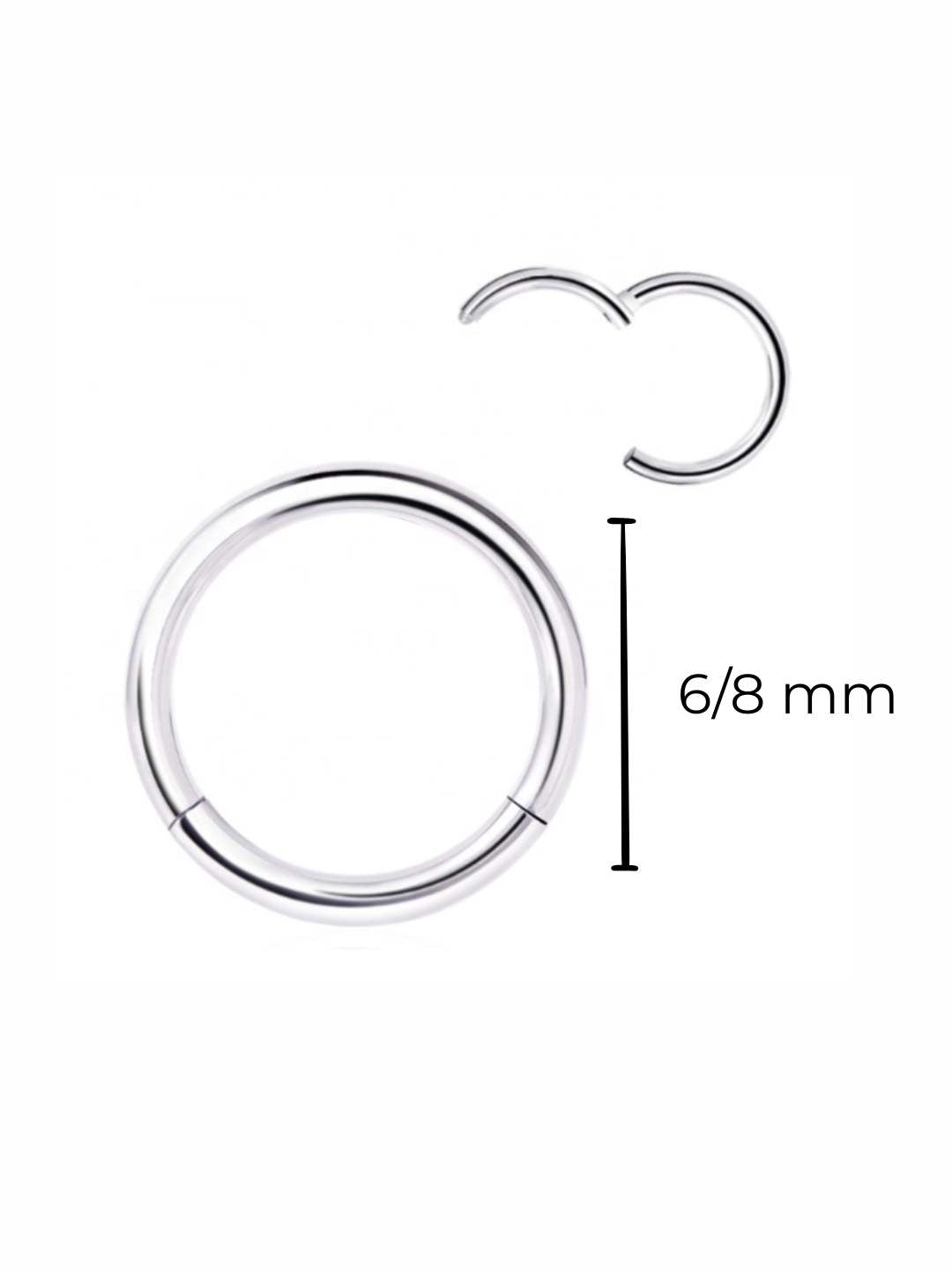 Piercing Hoop Plain titanio
