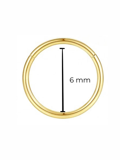 Piercing Hoop Plain titanio