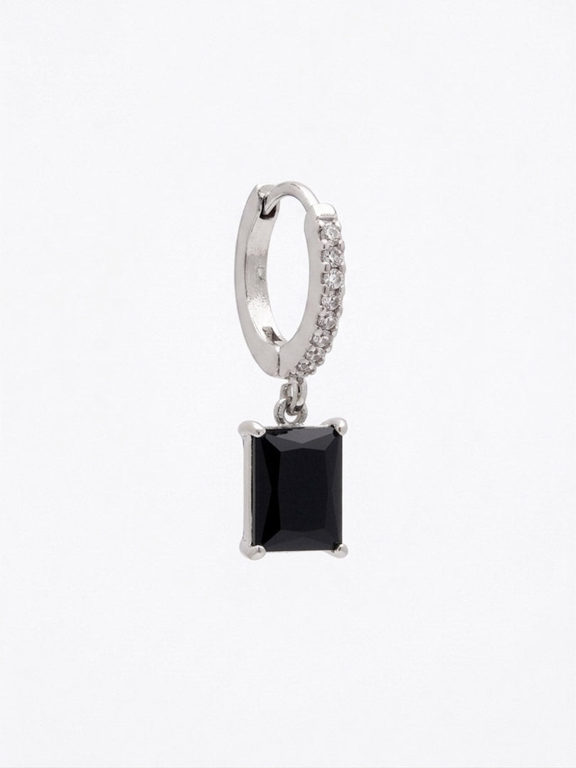 Mono Hoop Baguette Pendente