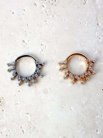 Piercing Victoria titanio