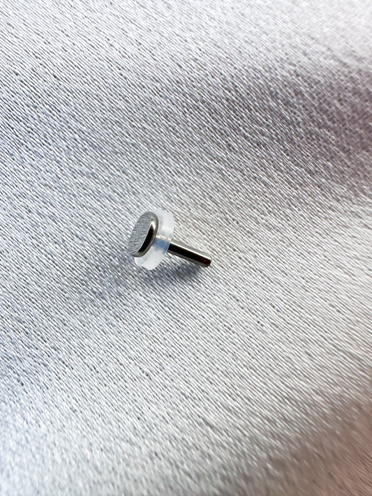 Coppia di dischetti in silicone