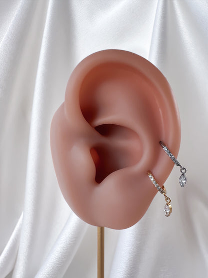 Piercing Hoop Rice titanio